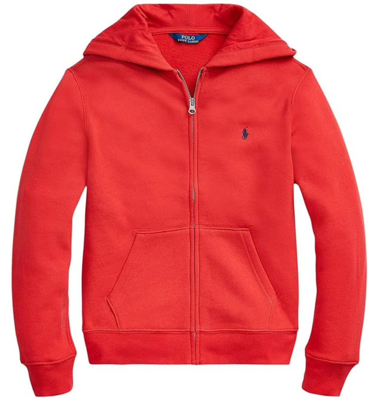 Unisex Polo Fleece Zip-Up