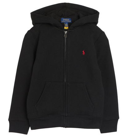 Unisex Polo Fleece Zip-Up