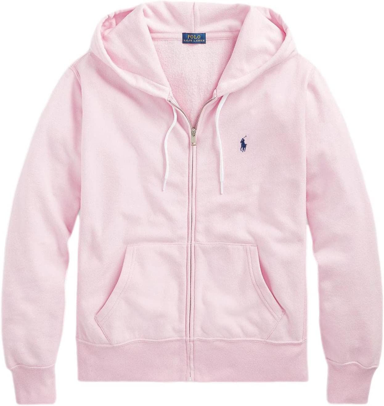 Unisex Polo Fleece Zip-Up